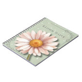 Daisy Floral Notebook | Journal Intime Bloom Daily (Côté gauche)