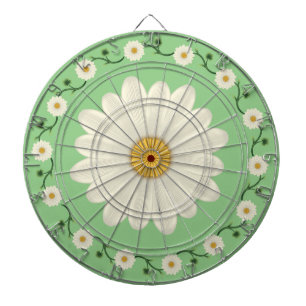 Daisy Floral Pattern Dartbord