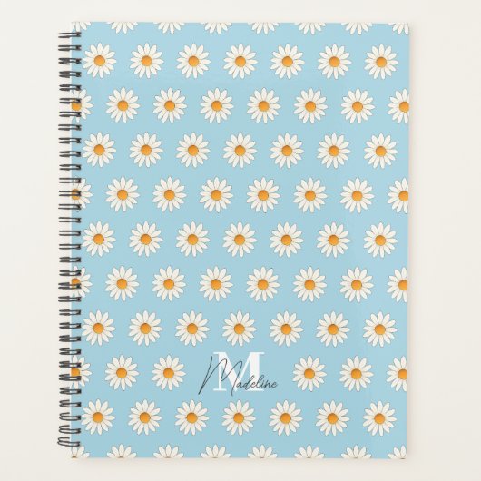 Daisy Floral Planner - Cute & Stylé (Devant)