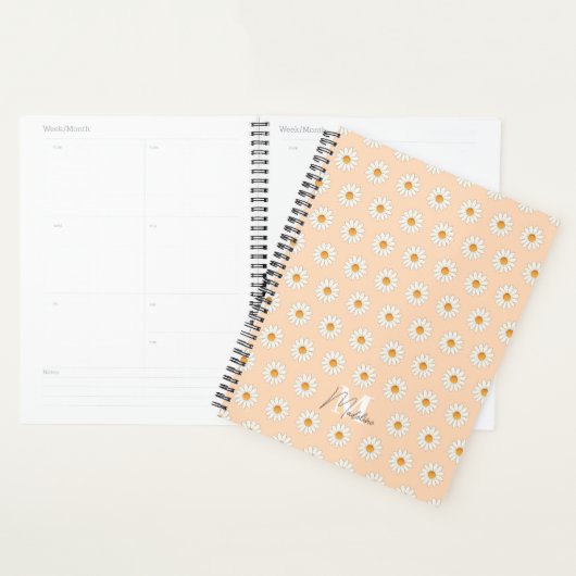 Daisy Floral Planner - Cute & Stylé (Devant avec enveloppe)