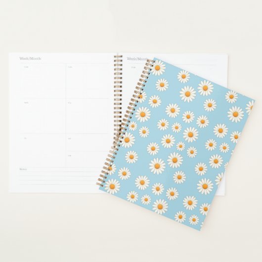 Daisy Floral – Schattigee & esthetische Dagelijkse Planner (Display)