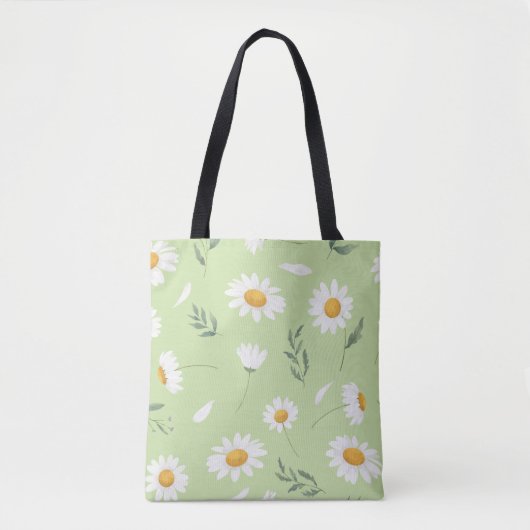 Daisy Floral Tote Bag (Devant)