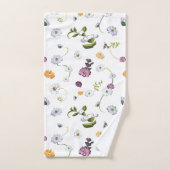 Daisy flower 2 bad handdoek (Handdoek)