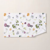Daisy flower 2 bad handdoek (Handdoek)