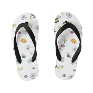 Daisy flower 2 kinder teenslippers