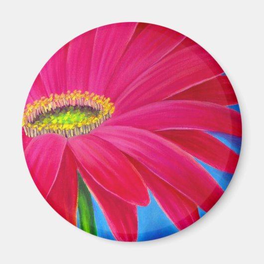 DAISY FLOWER ART - MULTI MAGNEET (Voorkant)