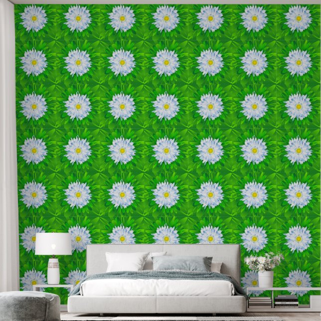 Daisy Flower Behang (Slaapkamer)