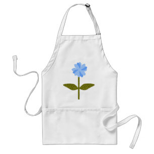 Daisy Flower  Blue Schort
