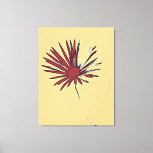 Daisy Flower c.1982 #2 - Beaux-arts toile envelopp