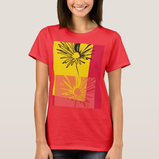 Daisy Flower c.1982 #2 - T-shirt d'art (Devant)