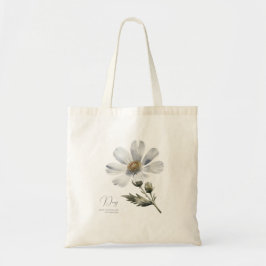 Daisy Flower Canvas tas