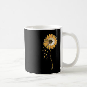 Daisy Flower Childhood Cancer Awareness Cadeaus Koffiemok