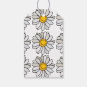 Daisy Flower Daisy Cadeaulabel (Achterkant)