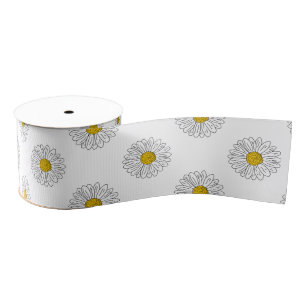Daisy Flower Hand Grosgrain Lint