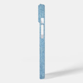 Daisy Flower Inner Peace Symbol - Denim Jeans Case-Mate iPhone Case (Achterkant / Links)