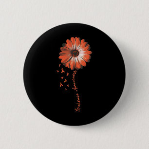 Daisy Flower Leukemia Awareness Gifts Ronde Button 5,7 Cm
