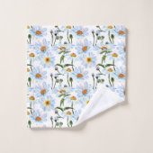  Daisy Flower Lover Badkamer Decor Bad Handdoek (Wasdoekje)