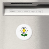 Daisy Flower Magneet (Insitu (Vaatwasser))