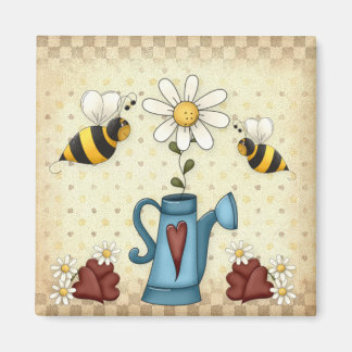 Daisy Flower Magnet Magneet