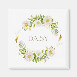 Daisy Flower Magnet voor april (3) Magneet