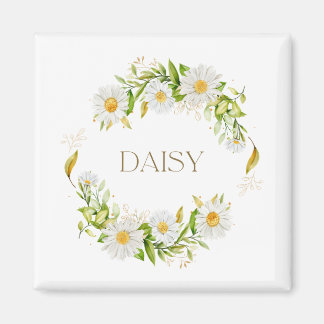 Daisy Flower Magnet voor april (3) Magneet