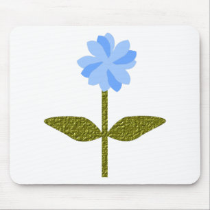 Daisy Flower Mooie Blauwe Muismat