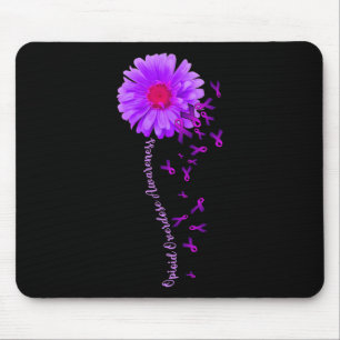 Daisy Flower Opioïde Overdosis Awareness Cadeaus 1 Muismat