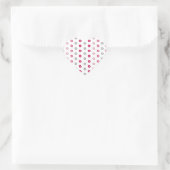 Daisy Flower Pattern Hart Sticker (Tas)