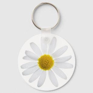 Daisy flower sleutelhanger