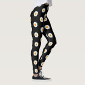 Daisy Flower Smiley Face Leggings (Rechts)