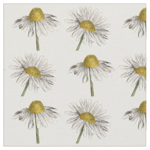  Daisy Flower Stof