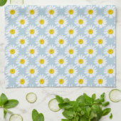 Daisy flower theedoek (Gevouwen)
