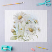 Daisy Flower Waterverf Tissuepapier (Craft)