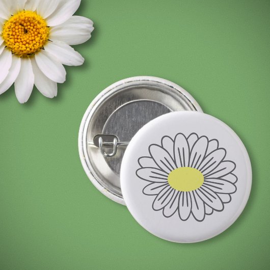 Daisy Flower Witte Button