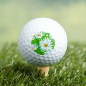 Daisy Flower Zomertuin Schilderen Golfballen (Insitu Shirt)
