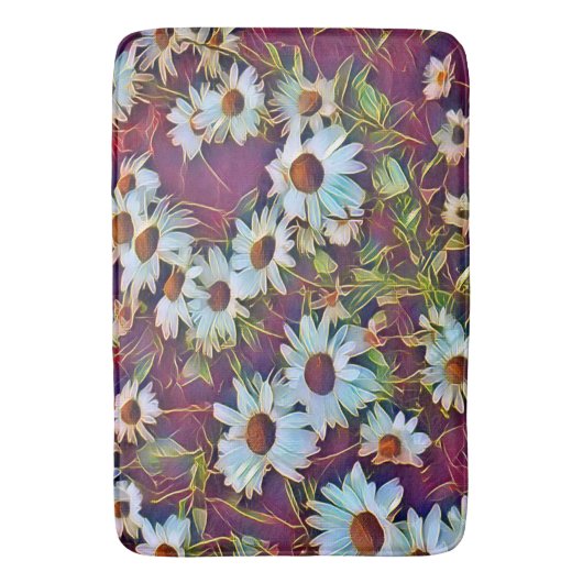 DAISY FLOWERS BADMAT (Voorkant Verticaal)