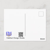 Daisy Flowers DIY Briefkaart (Achterkant)