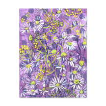 Daisy Flowers Polka Dot Zomer Bloemen Bloemen Bloe