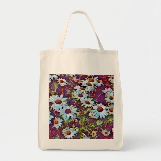 DAISY FLOWERS TOTE BAG (Voorkant)