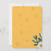 Daisy Focus Uitnodiging (Achterkant)