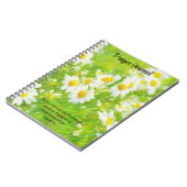 Daisy Garden Bible Verse Faith Prayer Journal (Côté gauche)