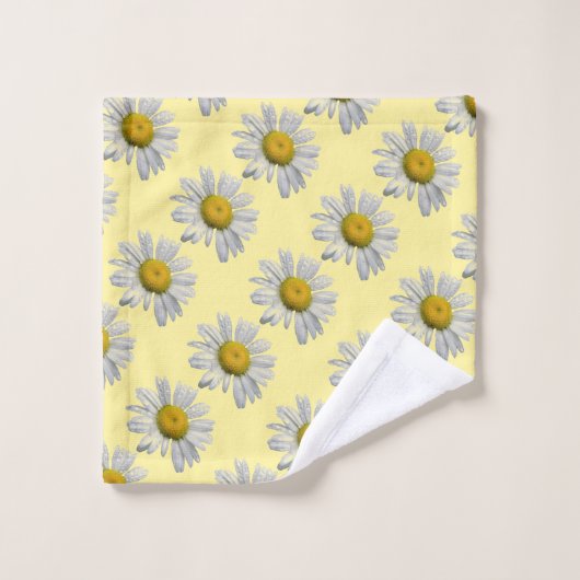 Daisy Garden Bloemen Gele Bloemen Bloemen Handdoek (Wasdoekje)
