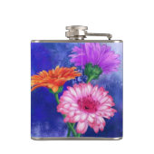 Daisy Gerbera Flask Heupfles (Achterkant)