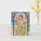 Daisy Goddess Kaart (Gele Bloem)