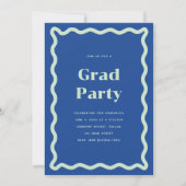 Daisy Graduation Party Invitation (Devant)