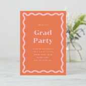 Daisy Graduation Party Invitation Kaart (Staand voorkant)