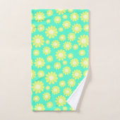 Daisy Green Aqua (Serviette à main)