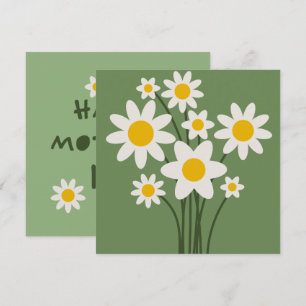 DAISY GREEN - Fête des Mères Carte d'invitation fl
