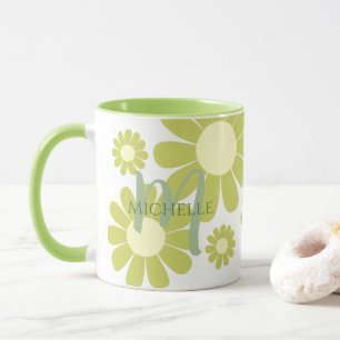 Daisy Green Monogram Mok