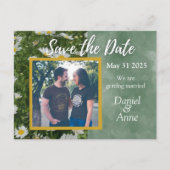 Daisy Green Save the Date Briefkaart (Voorkant)
